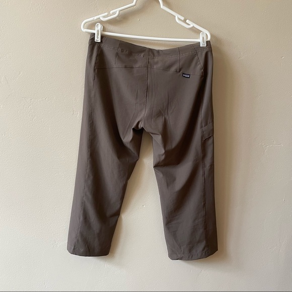 ❤️SOLD❤️ PATAGONIA ATHLETIC HIKING CAPRIS BROWN SZ 6 - Picture 4 of 7